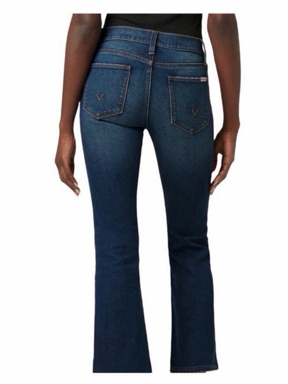 Hudson Crop Jeans, style Blair, color Enya, size 27
